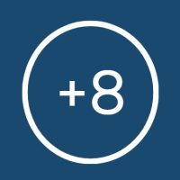 +8